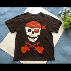 Crazy 8 Boy’s Pirate Brown T-Shirt Sz L